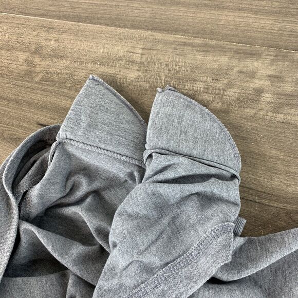 Color Cues Womens Cardigan Sweater Size Medium Gray Pockets Button Lightweight - Picture 5 of 9